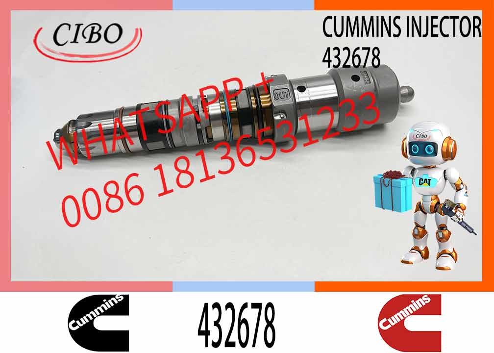 QSK60 QSK45 Engine Fuel Injector 4954374 4326784 4326781 For Cummins