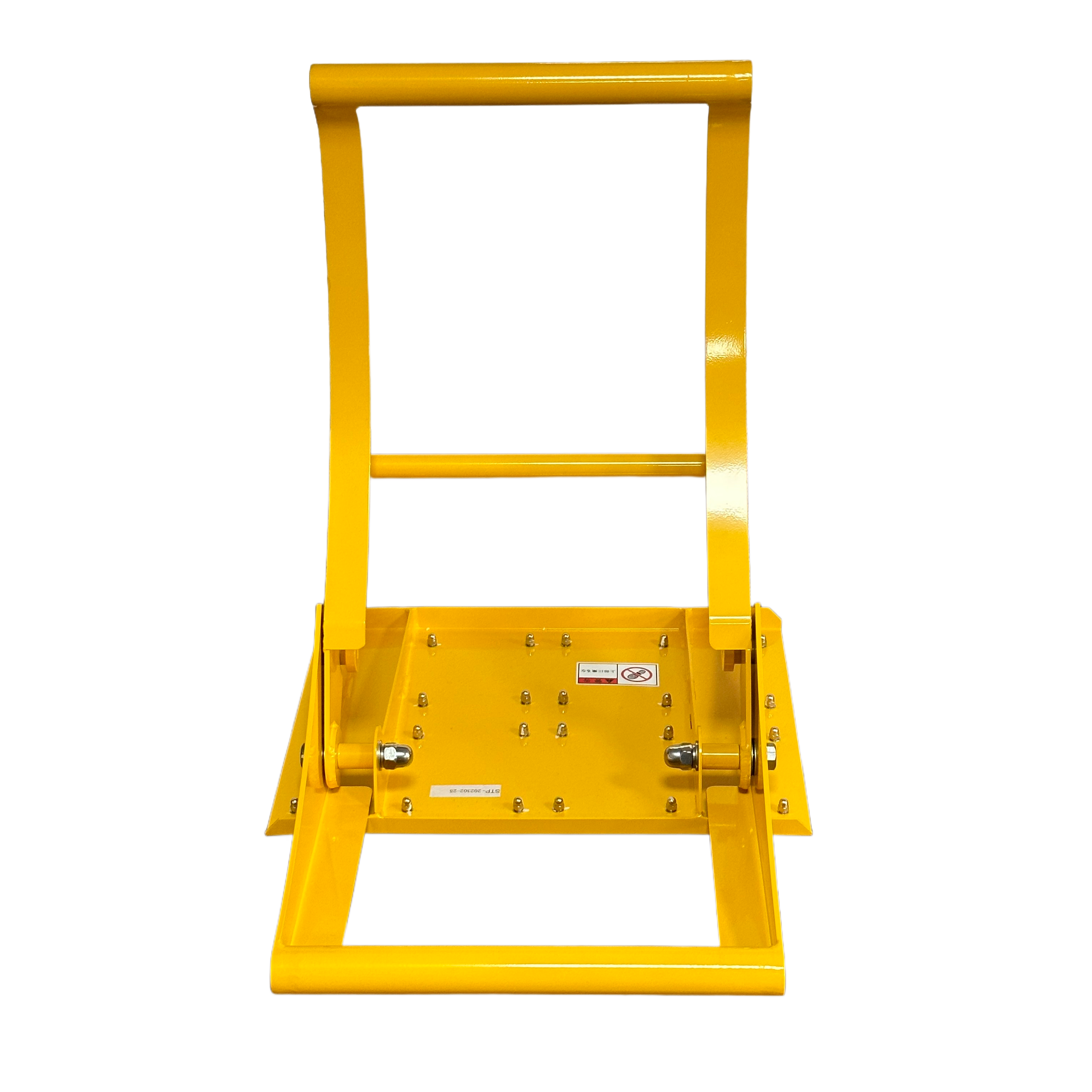 13.4kg Lightweight Foldable Vehicle Security Barrier with Electrostatic Powder Coating for Crash Protection