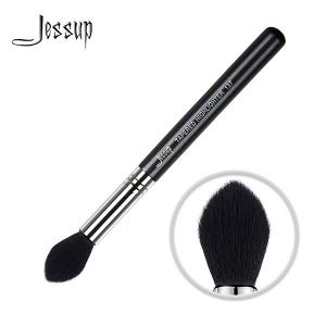 China Jessup Single Tapered Highlighter Brush Private Label Makeup Brush Manufacturer Brush With Copper Ferrule B072 on sale
