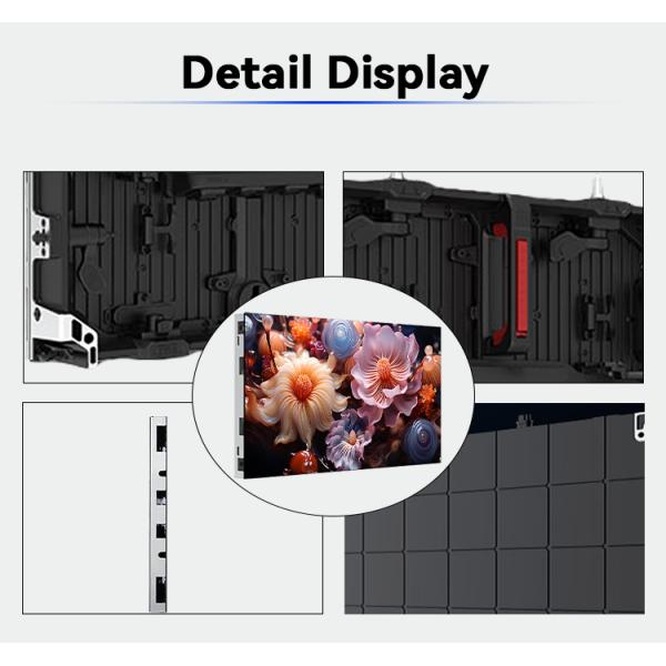 SMD1515 Portable Transparent Led Wall Screen Display 6.66mm Pixels