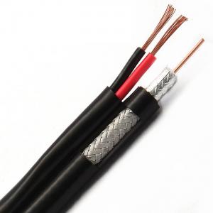 China Security Camera Wire RG6 Siamese Cable(8 Figure)  OEM Manufacturer and Exporter Coaxial with Power CCTV Cable on sale