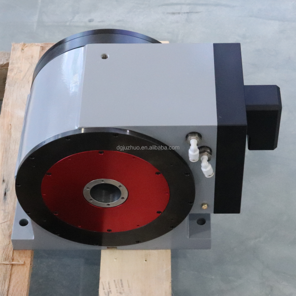 High Rigidity Direct Drive Torque Motor Rotary Table 4th Axis Horizontal