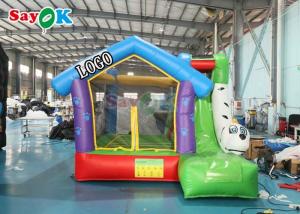 Quality Fire Retardant Tarpaulin Inflatable Jumping Bounce House Dog Bounce Castle For Playing Centers wholesale