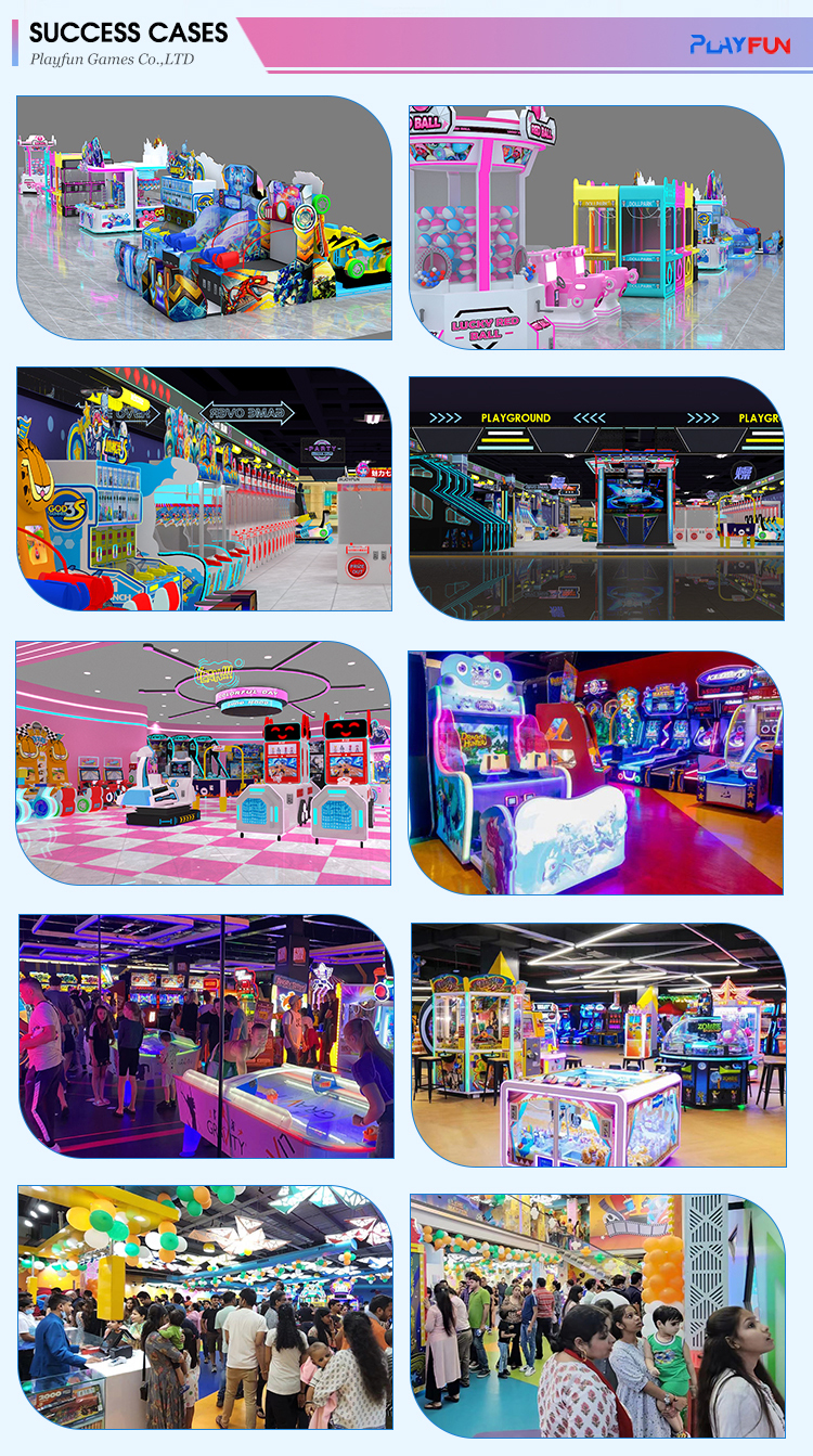 PlayFun Coin Operated Cat and Mouse Indoor Driving Game Kids Drive Car Racing Speed Drift Arcade Family Redemption Game Machine