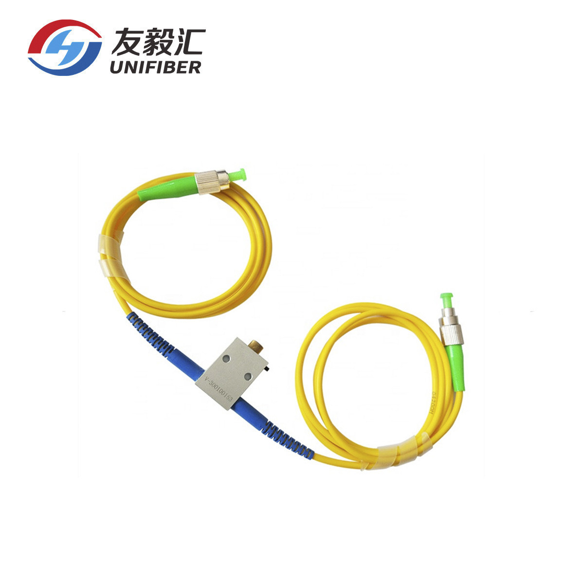In line 1310/1550nm FC/APC Fiber Optic Attenuator 250um Pigtail