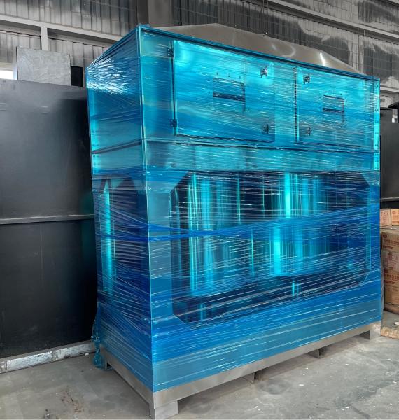 Industrial Grade Cyclone Tower Dust Removal Equipment Cyclonic Airflow