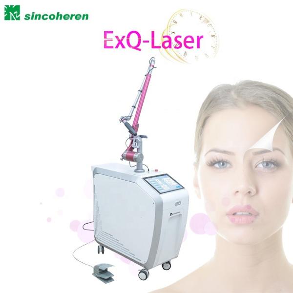 200mJ Laser Skin Rejuvenation Machine , Non Ablative Mobile Tattoo Removal