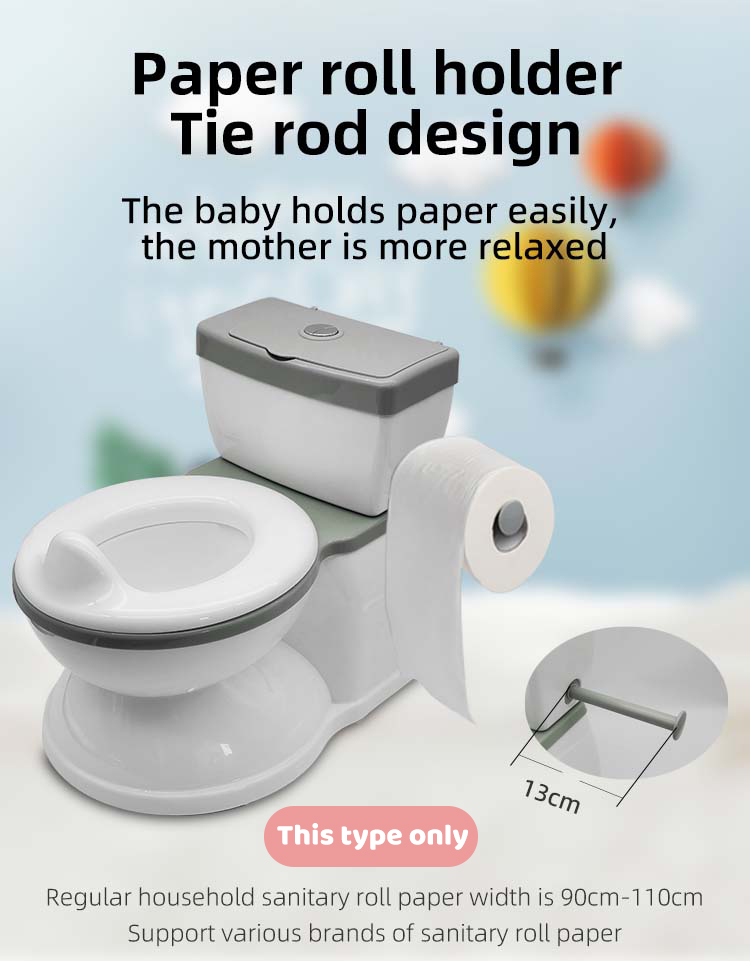 Eco Friendly Kids Potty With Customized Logo Toilet Trainer For Toddlers in Blue/Pink/White