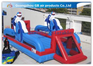 Quality 12m Inflatable Sports Games Inflatable Football Pitch Soccer Field With Air Mat wholesale