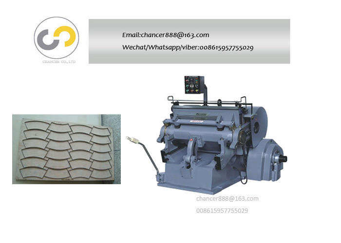 Corrugated Creasing and cutting machine, paper die cutting machine