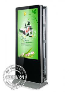 China 450cd/m2 Brightness 65 Double Side advertising kiosks displays Dual Screen with LG original brand Panel on sale