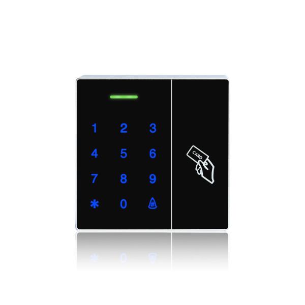Cheap Latest Metal Waterproof RFID Card Access Control Card Reader 13.56Mhz IC ID Card Door Access Control System-S02 for sale