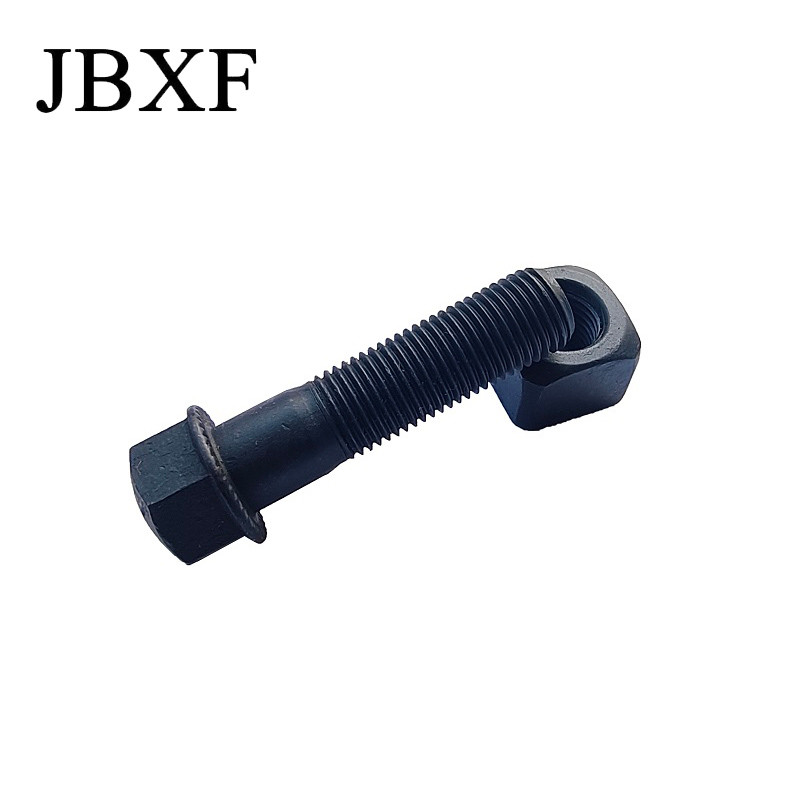 Grade 8.8 Carbon Steel Excavator Track Shoe Bolts Plain Finish