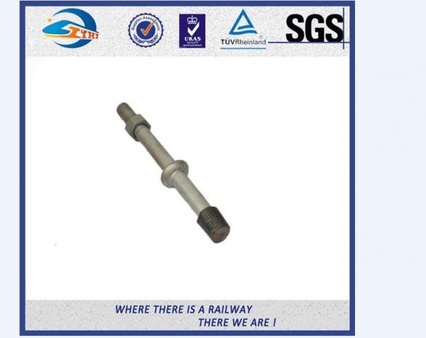 Cheap SS201 SS303 Stainless Steel Double Thread Bolt And Nut For Railway for sale