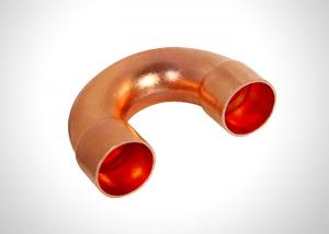 China Lead Free Copper U Bend Fitting , U Shaped Copper Fitting For Refrigeration on sale