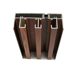 Quality Aluminum Cladding Wood Window And Aluminum Wood Door Frame , Decorative Profile wholesale