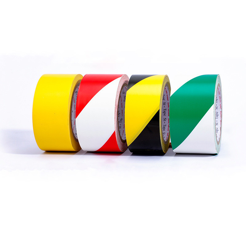 Warning Fabric Base Tape highly adhesive and durable for use on floors