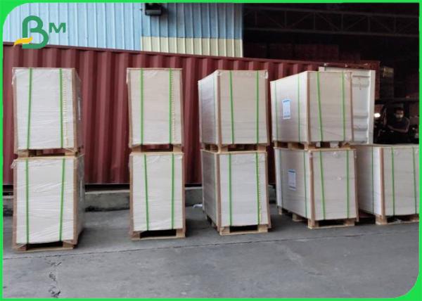 Cheap 445gsm Off White Cap Liner Board Material With Gloss Poly Coated for sale