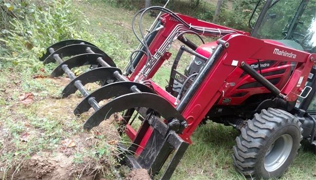 1-50 Ton Doosan Excavator Brush Rake For Small Project