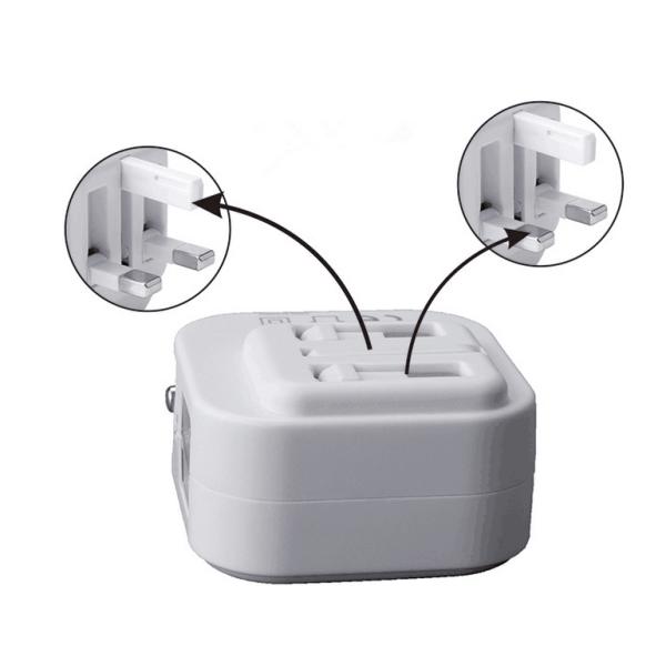 2 in 1 smart car charger with travel charger smart car cahreger for phone ipad
