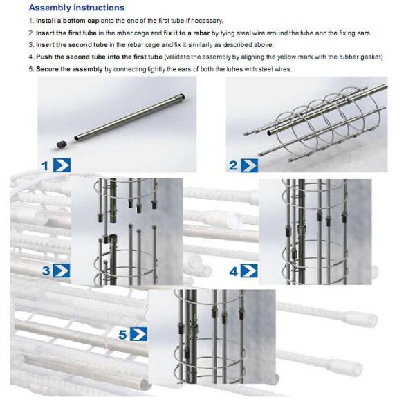 CSL (Cross Sonic Logging) Tubes