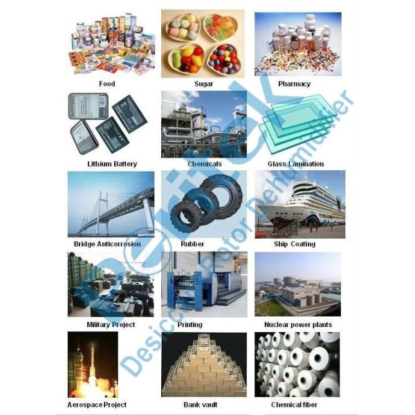 High Efficiency Industrial Desiccant Dehumidifier Control Humidity