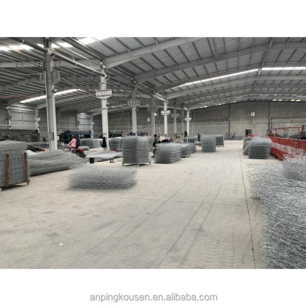 4.0mm-5.0mm Wire Gauge Welded Mesh Gabion Barrier Perfect for Defense and Blast Wall