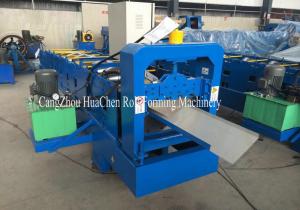 China 380V Industrial Ridge Cap Roll Forming Machine , Cap Making Machines on sale