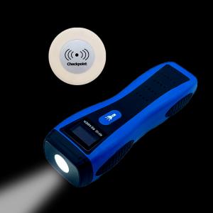 China Electronic Digital Guard Tour System PC ABS TPU Texture Reading 3-5cm Flashlight Switch on sale