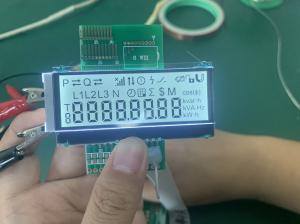 Quality Transflective Custom LCD Display TN STN HTN 7 Sgement LCD Display For Electronic Meter wholesale