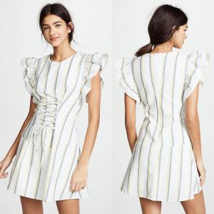 China Woman Dress Summer 2018 Striped Casual Designer Womens Dresses on sale