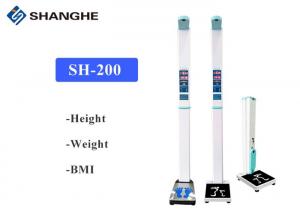 Quality Pharmacies Clinics Coin Operated LED 235CM Digital Scale With Height Rod wholesale