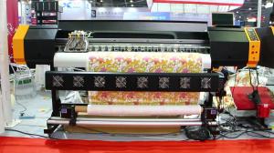 China Auto Suck Ink Width 1.8M Textile Inkjet Printer Damping Release System on sale