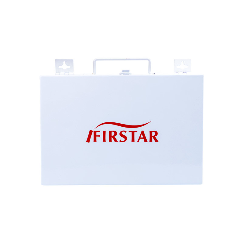 Emergency Wall Mounted First Aid Kit Box Metal Case For 10 Person