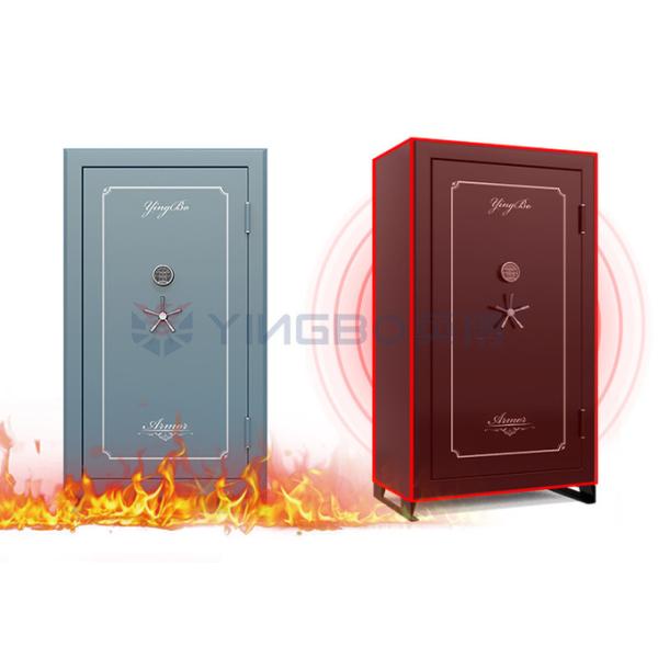 Solid Steel Heavy Fireproof Gun Safe Box Steel For Gun Storage