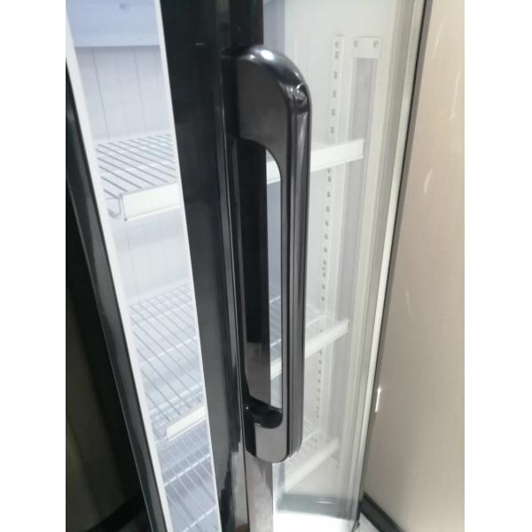 Commercial Fan Cooling Glass Door Beverage Display Upright Cooler Drinks Fridge