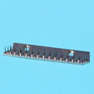 Quality Santex Stenter Machine Parts Needle Plate Pin Bar Copper Plate Nickel Plating 96mm Center Distance wholesale