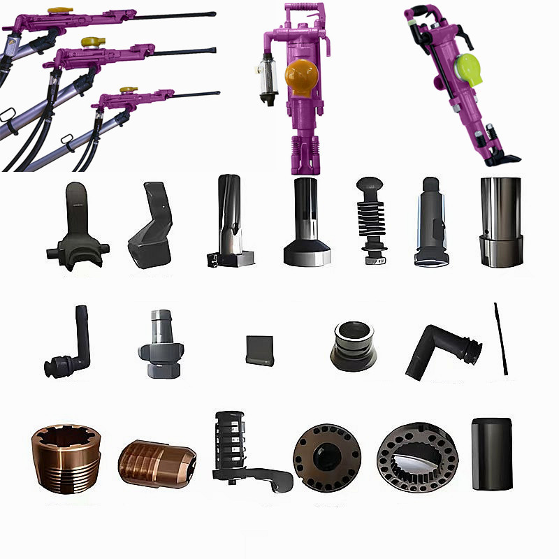 Pneumatic Rock Drilling Equipment Portable Jack Hammer Air Leg Rock Drilling Machine