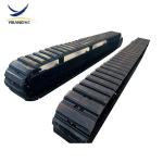 70 tons steel track undercarriage system for mobile crusher