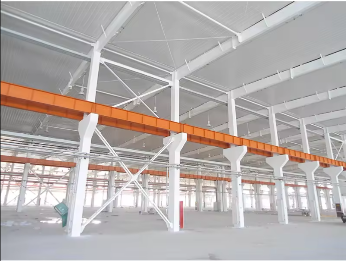 hot dip galvanized C purlin Prefabricated Steel Structure Building Factory Metal Warehouse