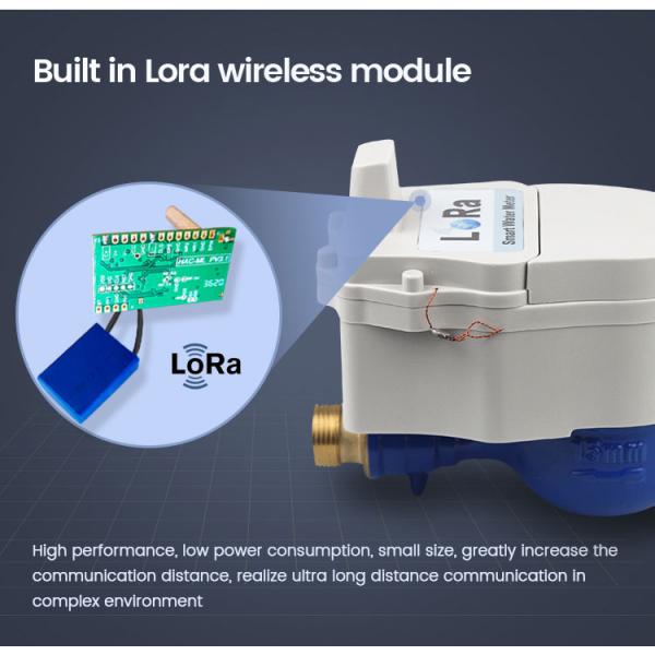 Smart Prepaid and Postpaid Water Meter Lora Gprs Not Wifi Remote Control