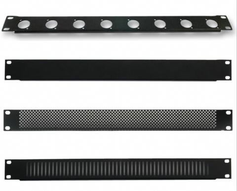 19'' 1U/2U/3U/4U server rack installation toolless metal blank panel