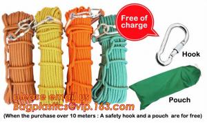 Quality climbing rope, protective escape rope polyester rope, escape rope, High-altitude escape rope rescue rope(fire escape,res wholesale