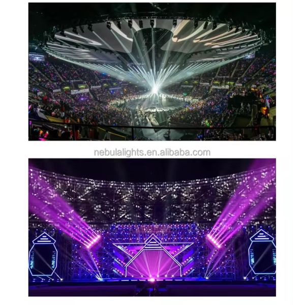 NEBULA 400W BSW LED Moving Head Light CMY CTO Color Wedding DJ Stage Lights