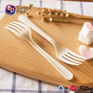 Eco-friendly corn fiber disposable china fondue forks with low price