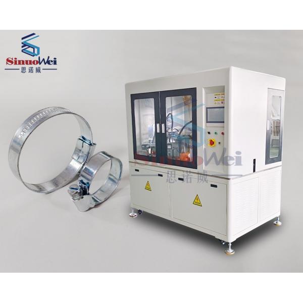 OEM British Style Hose Banding Machine Automatic Hose Clamp Manufacturing