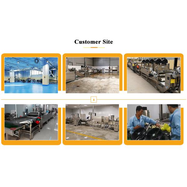 Small Scale Conveyor Belt Automatic Frying Machine Continuous Fryer