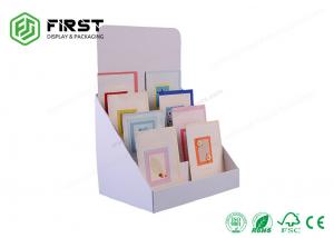 Quality Foldable Cardboard Point Of Purchase Displays Varnishing CMYK Printing wholesale