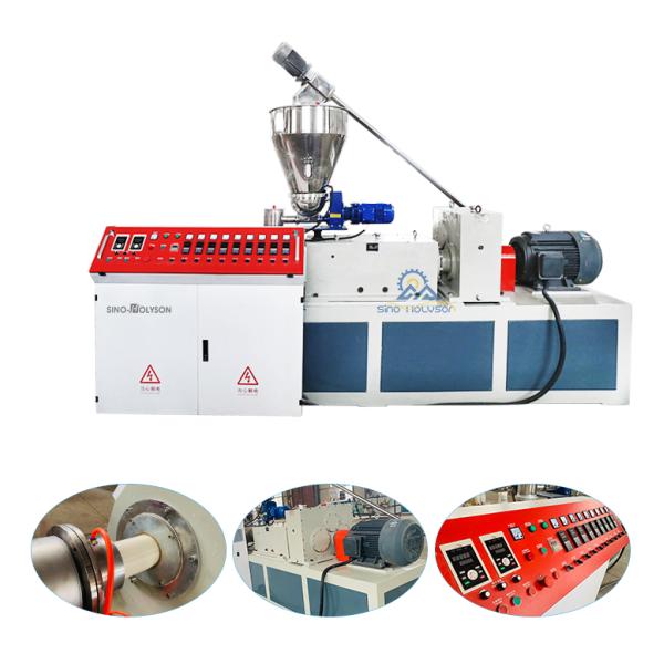 PVC Water Supply Pipe Making Machine PVC Pipe Manufacturing Machine 380V