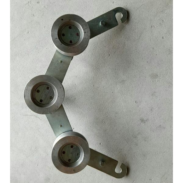 Aluminum Sheave Hook Grounding Block Conductor Stringing Block